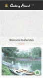 Mobile Screenshot of centuryresortdandeli.com